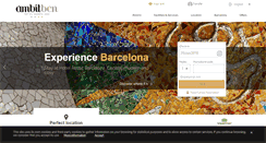 Desktop Screenshot of hotelambit.com